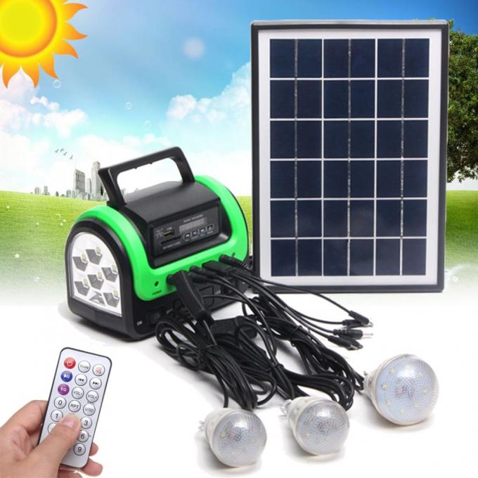 Sonnenkollektor-Generator-Licht-Solar- Innen- Licht tun es sich Solar- Solar-Light+3PCS Solarlampe der Ausrüstungs-3W 4W 5W