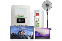 Tragbarer hybrider Solarinverter SRE938 12V mit Batterie 6W*3pcs 50Hz